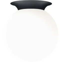 Deckenlampe Volkmar Schwarz Metall 20 cm - Deckenlampe