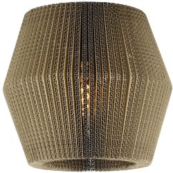 Deckenlampe Clare Braun Metall 28 cm 26 cm - Deckenlampe