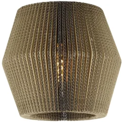 Deckenlampe Clare Braun Metall 28 cm 26 cm - Deckenlampe