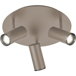 Spot Adina Braun/Grau Metall 35 cm 20 cm - Farbe: taupe - Spot