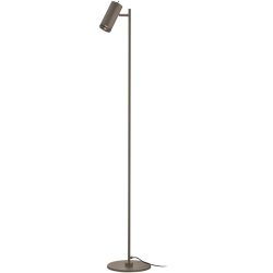 Leselampe Adina Grau Metall 135 cm - Farbe: taupe - Leselampe