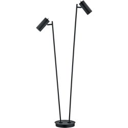 Leselampe Adina Schwarz Metall 130 cm - Leselampe