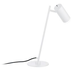 Tischlampe Adina Weiss Metall 50 cm - Tischlampe