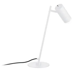 Tischlampe Adina Weiss Metall 50 cm - Tischlampe