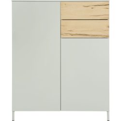 Modular Kommode Colori Dining Grau/Braun Holz 100 cm 41 cm - Farbe: Grau, Natur - Material: Holzwerkstoff - Kommode