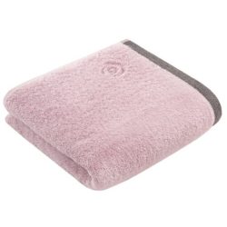 Bugatti Handtuch Prato Rosa Baumwolle 50 cm 100 cm - Farbe: hellrosa - Handtuch