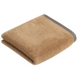Bugatti Handtuch Prato Braun Baumwolle 50 cm 100 cm - Farbe: Hellbraun - Handtuch