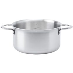 De Buyer Topf Alchimy Silber Edelstahl 21.4 cm 10.9 cm 20 cm - Topf