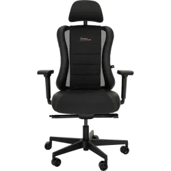Topstar Bürostuhl Mio Schwarz Kunstleder 68 cm 139 cm Höhenverstellbar (manuell) - Bürostuhl