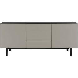 Sideboard Setup Beige/Schwarz Holzwerkstoff 173 cm 78 cm - Farbe: Beige, Schwarz - Möbel Konfigurator: Traummöbel individuell zusammenstellen -