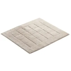 Vossen Badteppich Exclusive Grau Baumwolle 55 cm 65 cm - Farbe: Urban grey - Badteppich