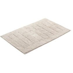 Vossen Badteppich Exclusive Grau Baumwolle 67 cm 120 cm - Farbe: Urban grey - Badteppich