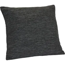 Zierkissen Bela Grau Polyethylen 55 cm 55 cm - Farbe: anthrazit - Material: Polypropylen - Zierkissen