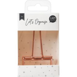 I AM CREATIVE Papierclips Office - Farbe: roségold - Material: Metall - Papierclips