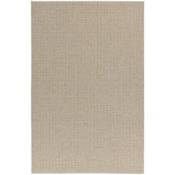 Teppich Pure Beige Kunststoff 200 cm 290 cm - Material: Polypropylen - Teppich