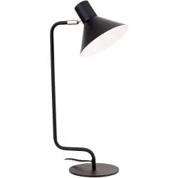 Tischlampe Viktoria Schwarz Stahl 17.5 cm 51 cm - Tischlampe
