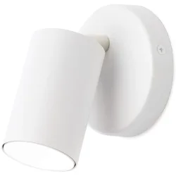 Spot Sean Weiss Stahl 10 cm 12.7 cm - Spot
