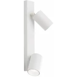 Spot Sean Weiss Stahl 35 cm 12.7 cm - Spot