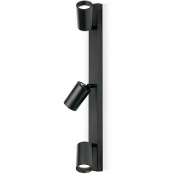 Spot Sean Schwarz Stahl 60 cm 12.7 cm - Spot