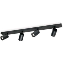 Spot Sean Schwarz Stahl 80 cm 12.7 cm - Spot
