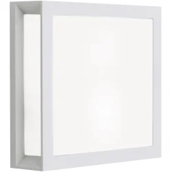 Aussenlampe Henry Weiss Aluminium/Kunststoff 26 cm 8 cm - Aussenlampe