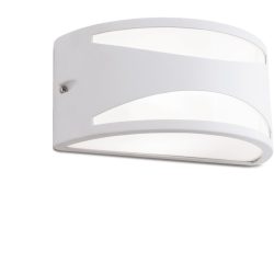 Aussenlampe Shell Weiss Aluminium/Kunststoff 25 cm 12 cm - Aussenlampe
