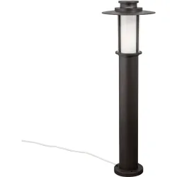 Aussenlampe Teiko Braun 24 cm 80 cm - Material: Siluminguss - Aussenlampe