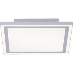 Deckenlampe Gloss Weiss Aluminium/Kunststoff 31 cm 6 cm - LED - Lichtfarbe: Extra warmweiss - Tageslichtweiss - Deckenlampe- LED Energiesparlampe