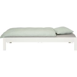 Kinderbett Iver Weiss MDF 90 x 200 cm - Kinderbett