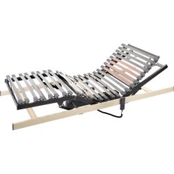 Robusta Einlegerahmen mit Motor Top Flex VI Duomat Braun Holz 140 x 200 cm - Farbe: buche - Material: Holzwerkstoff - Schweizer Möbelhersteller -