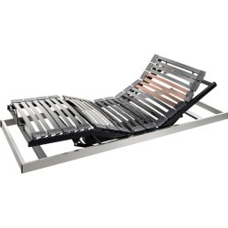 Robusta Einlegerahmen mit Motor Top Flex Prestige VI Duomat Grau Holz 120 x 200 cm - Material: Holzwerkstoff - Einlegerahmen mit Motor