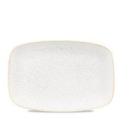Churchill Chefs Oblong Platte Stonecast Barley White; 30x19.9 cm (LxB); weiss/braun; rechteckig; 6 Stück / Pack
