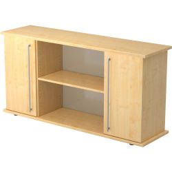 Sideboard Office Braun Holz 166.1 cm 44.8 cm 84 cm - Farbe: Ahorn - Material: Holzwerkstoff - Sideboard