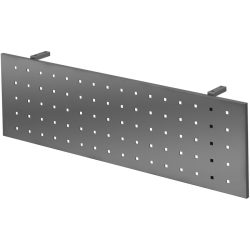 Sichtblende Office Grau Metall 80 cm - Farbe: graphit - Sichtblende