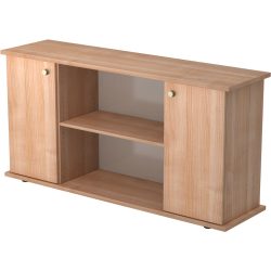 Sideboard Office Braun Holz 166.1 cm 44.8 cm 84 cm - Farbe: Nussbaum - Material: Holzwerkstoff - Sideboard