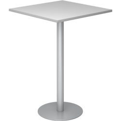 Besprechungstisch Office Grau Holz 80 cm - Material: Holzwerkstoff - Besprechungstisch