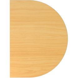 Anbautisch Office Braun Holz 60 cm - Farbe: buche - Material: Holzwerkstoff - Anbautisch