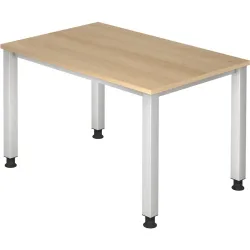 Hammerbacher Schreibtisch Q Serie Eiche 1.200 x 685 mm VQS12/E