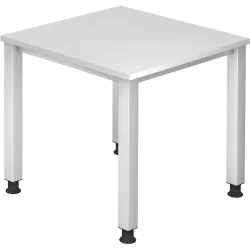 Hammerbacher Schreibtisch Q Serie Weiß 800 x 685 mm VQS08/W