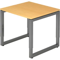 Schreibtisch Office Braun Holz 80 cm - Farbe: buche - Material: Holzwerkstoff - Schreibtisch
