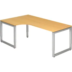 Hammerbacher Schreibtisch R-Serie VRS82/6 Buche 2.000 x 1.200 x 650-850 mm