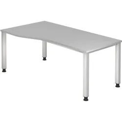 Hammerbacher Schreibtisch QS18 Grau 800 x 685 mm