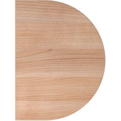 Anbautisch Office Braun Holz 60 cm - Farbe: Nussbaum - Material: Holzwerkstoff - Anbautisch