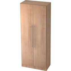 Garderobenschrank Office Braun Holz 80 cm 200.4 cm - Farbe: Nussbaum - Material: Holzwerkstoff - Garderobenschrank