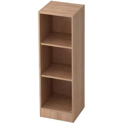 Hammerbacher Melaminharzbeschichtete Spanplatte Regal 2 406 x 400 x 1.270 mm Walnuss