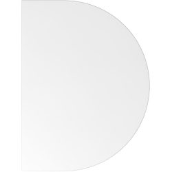 Schreibtisch Office Weiss Holz 60 cm - Material: Holzwerkstoff - Schreibtisch