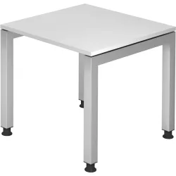 Hammerbacher Höhenverstellbarer Schreibtisch J Serie Weiß 800 x 680 mm