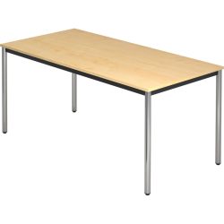 Besprechungstisch Office Holz 160 cm - Farbe: Ahorn - Material: Holzwerkstoff - Besprechungstisch