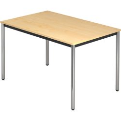 Besprechungstisch Office Holz 120 cm - Farbe: Ahorn - Material: Holzwerkstoff - Besprechungstisch