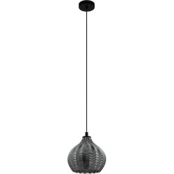 Eglo Pendellampe Tamallat Schwarz Stahl 23 cm 110 cm - Pendellampe